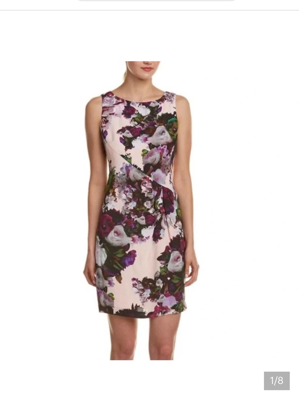 Nanette Lepore 100% Silk Fantasy Blush Dress